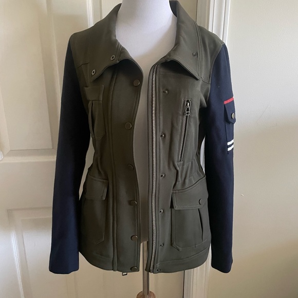 Gorgeous Veronica Beard military style 2-tone jacket - Picture 2 of 16